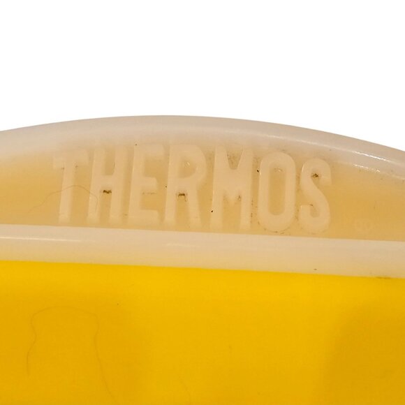 Sesame Street Snuffy and Big Bird Thermos Lunchbox Yellow Vintage 2001 NOS - Picture 6 of 16